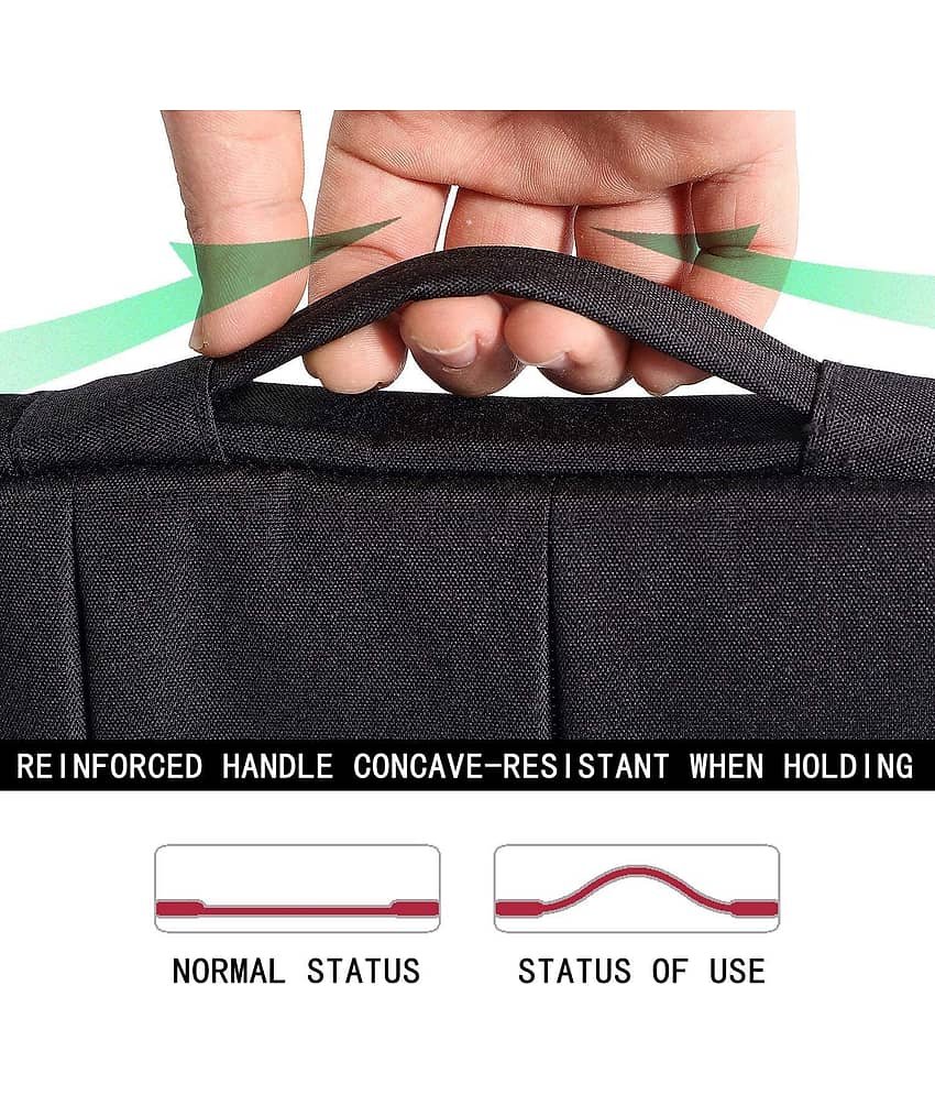 STRAPIT Black Laptop Sleeves view 2