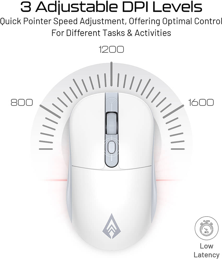 Archer Tech Lab Precision 100 Wireless Mouse view 2