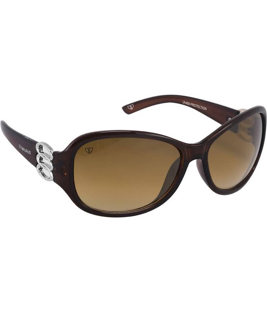 Walrus - Brown Square Sunglasses ( WS-GAGA-III-090909 ) view 2