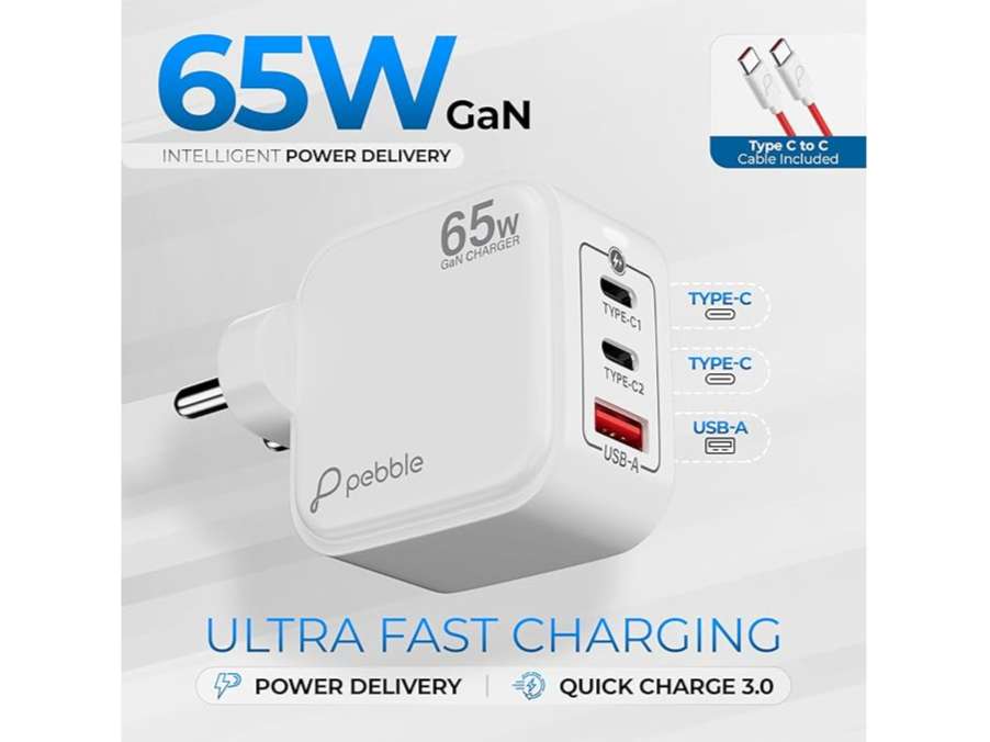 Pebble 65W Gan Charger view 2
