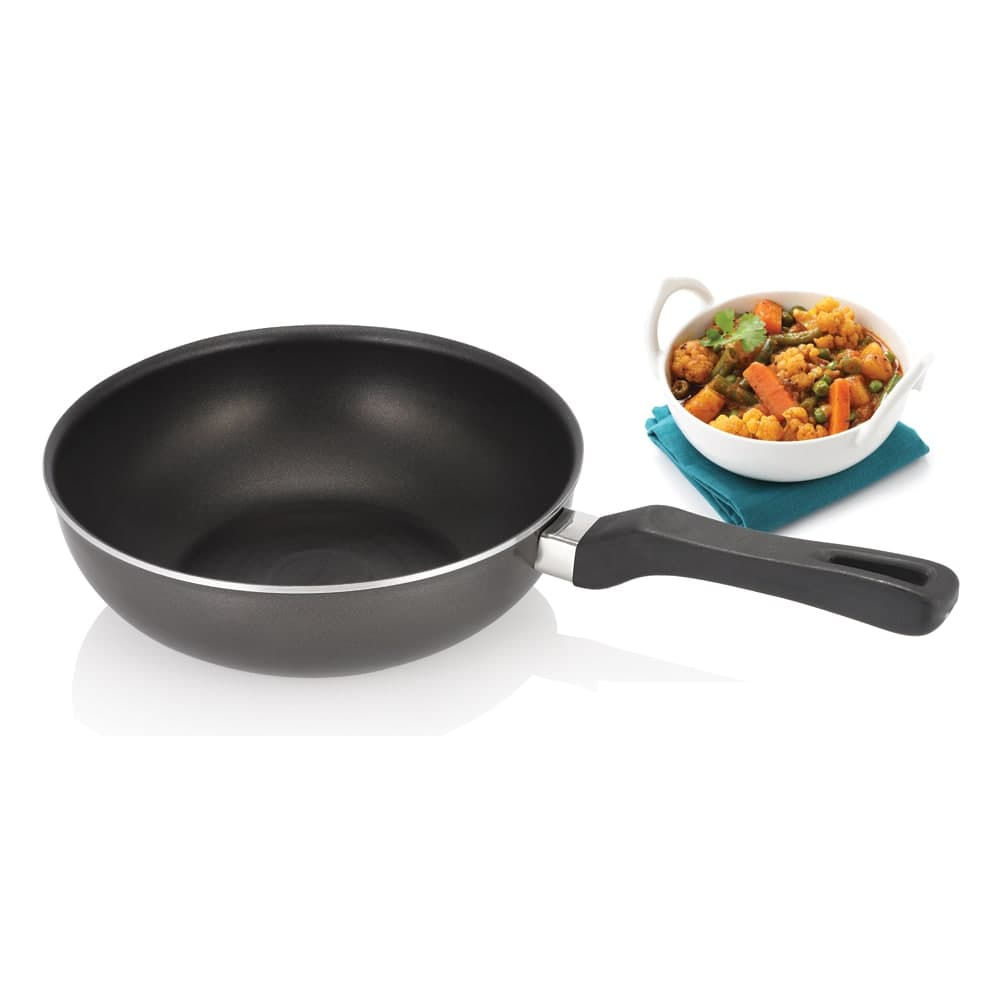 Premier Non Stick Deep kadai 24cm view 2