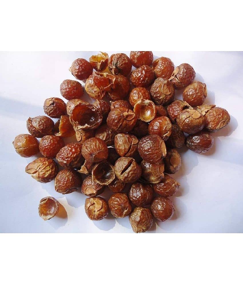 MYGODGIFT Organic Reetha Herbal Soap Nuts/Raw Reetha/Aritha Dried & Natural 400 gm view 2