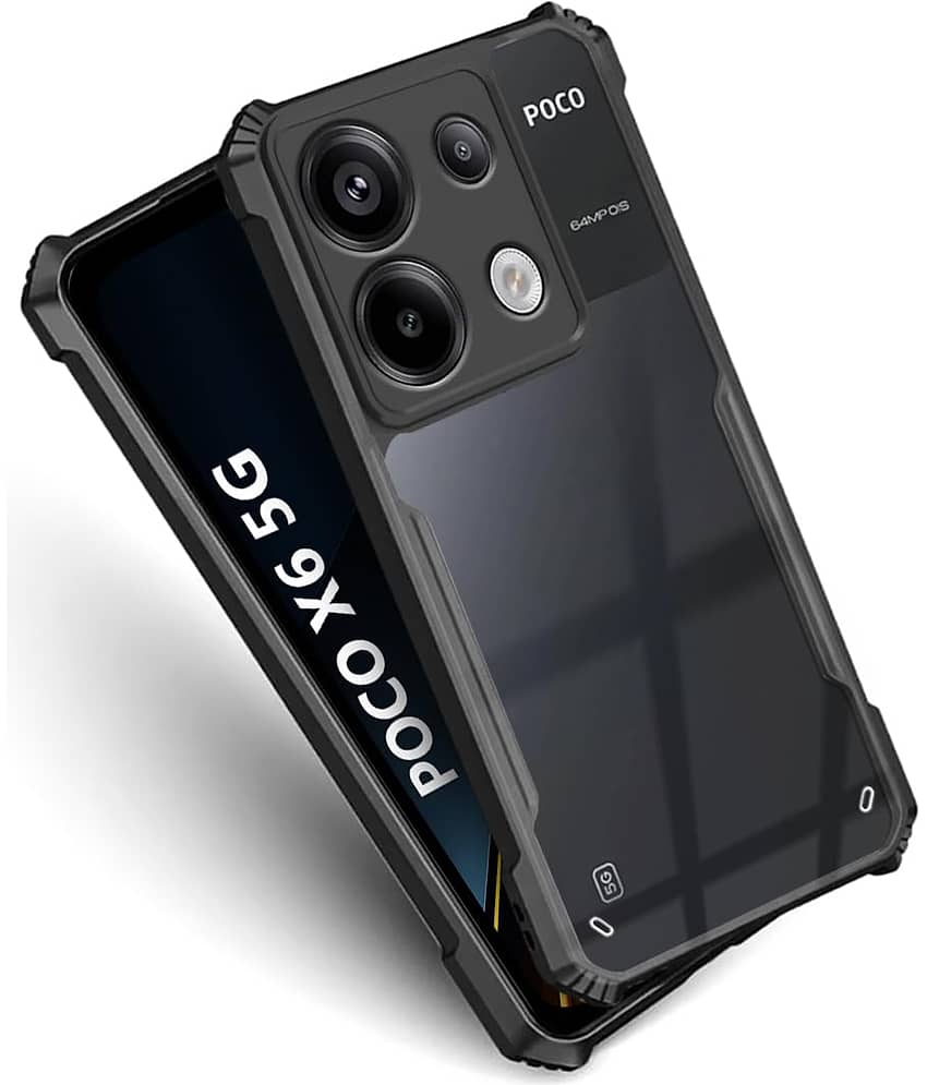 ZAMN Shock Proof Case Compatible For Polycarbonate Poco X6 5G ( ) view 2
