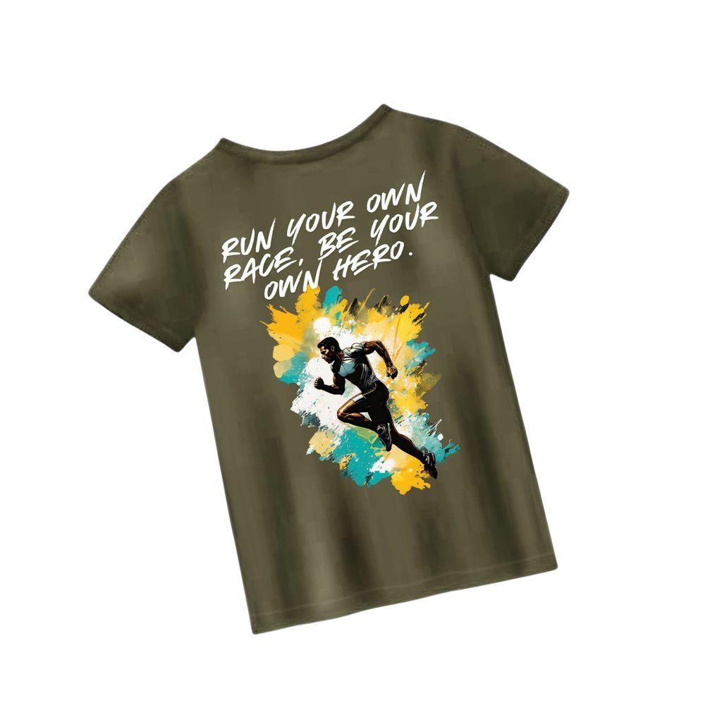 Trishoolin SSHAYU Printed T-Shirt | Design 10374MB | Regular Fit | Crew Neck / Round Neck Half Sleeve | Pack of 1 view 2