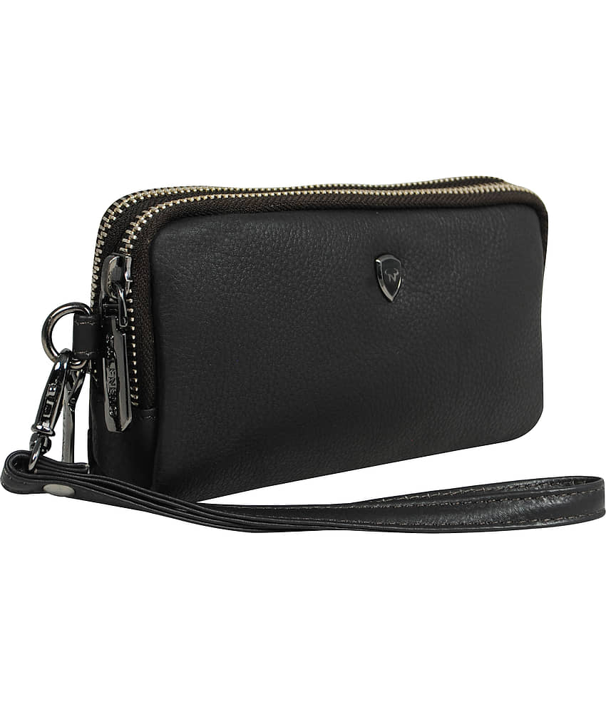 Calfnero Brown Hand Pouch view 2