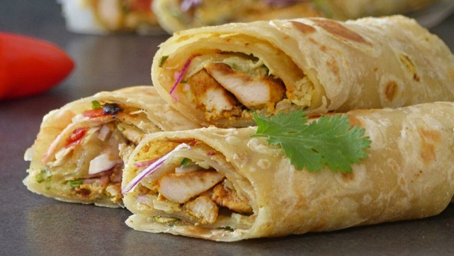 Chicken egg roll