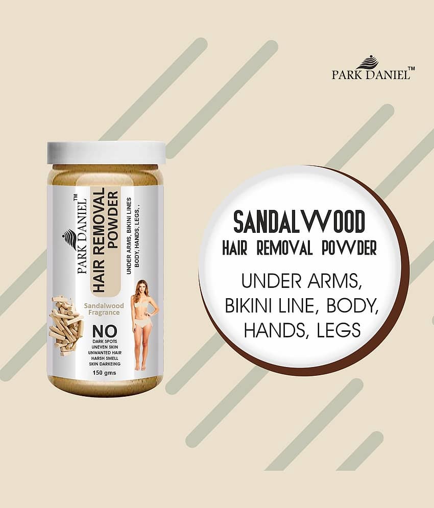Park Daniel Sandalwood Fragrance Hair Removal Powder 300 g Pack of 2 view 2