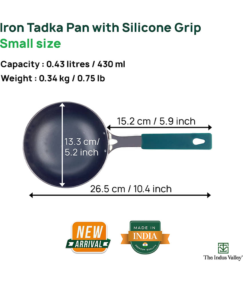 The Indus Valley - Iron Tadka Pan ( Pack of 1 ) view 2