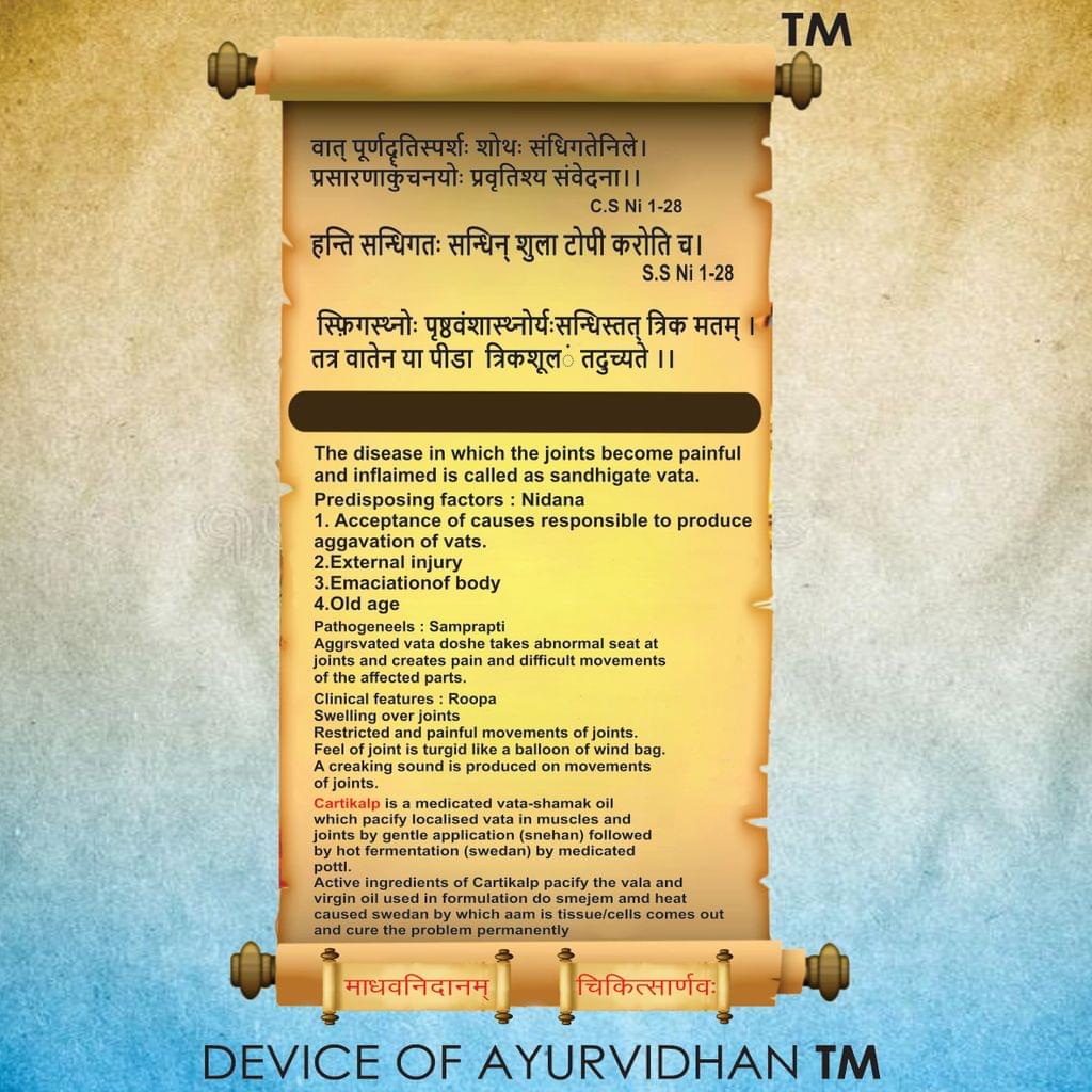 Ayurvidhan Cartikalp Oil view 2