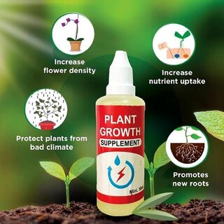 Plant Growth Liquid Biofertilizer for all Plants Pack of 3 view 2