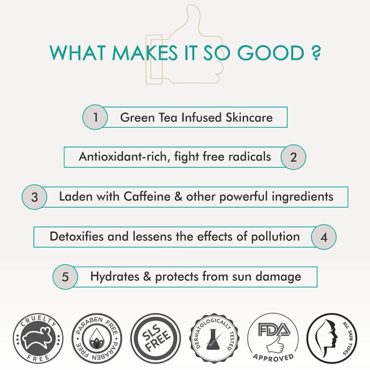 MCaffeine Green Tea Day Hydration Routine (140ml) view 2