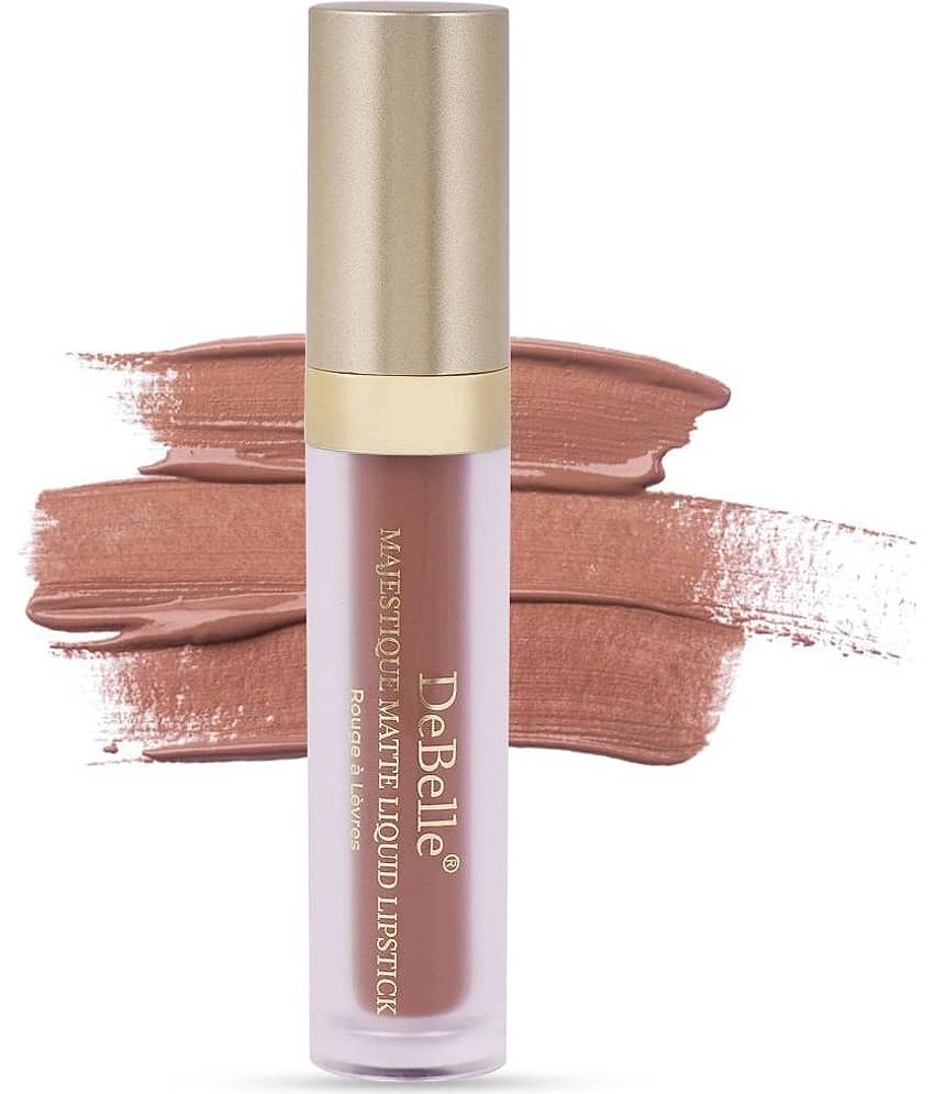DeBelle Nude Pink Matte Smudge Free Liquid Lipstick ( Pack of 1 ) view 2