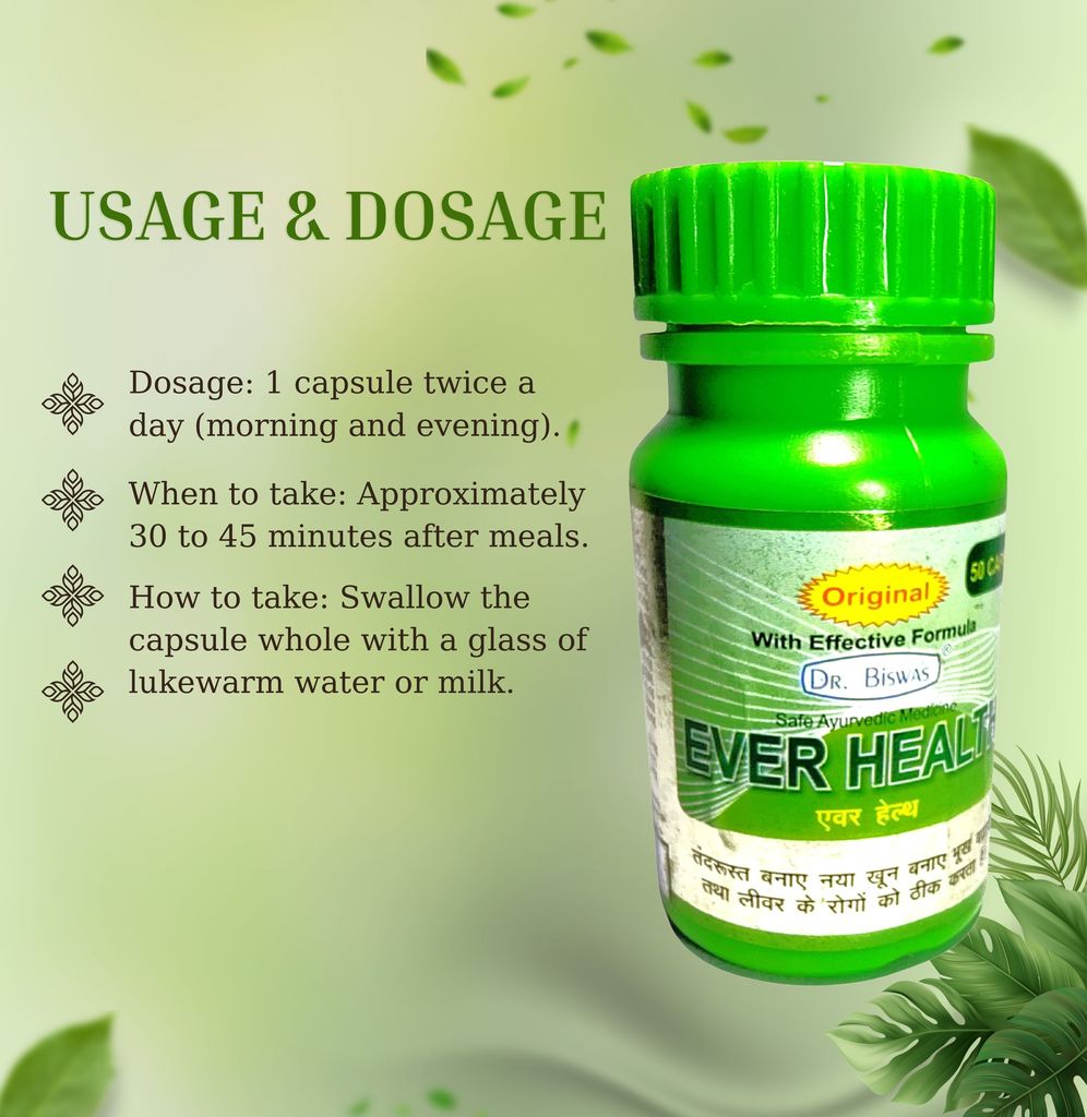 Ever Health Ayurvedic Capsules (Pack of 2) – Natural Health & Energy Booster view 2