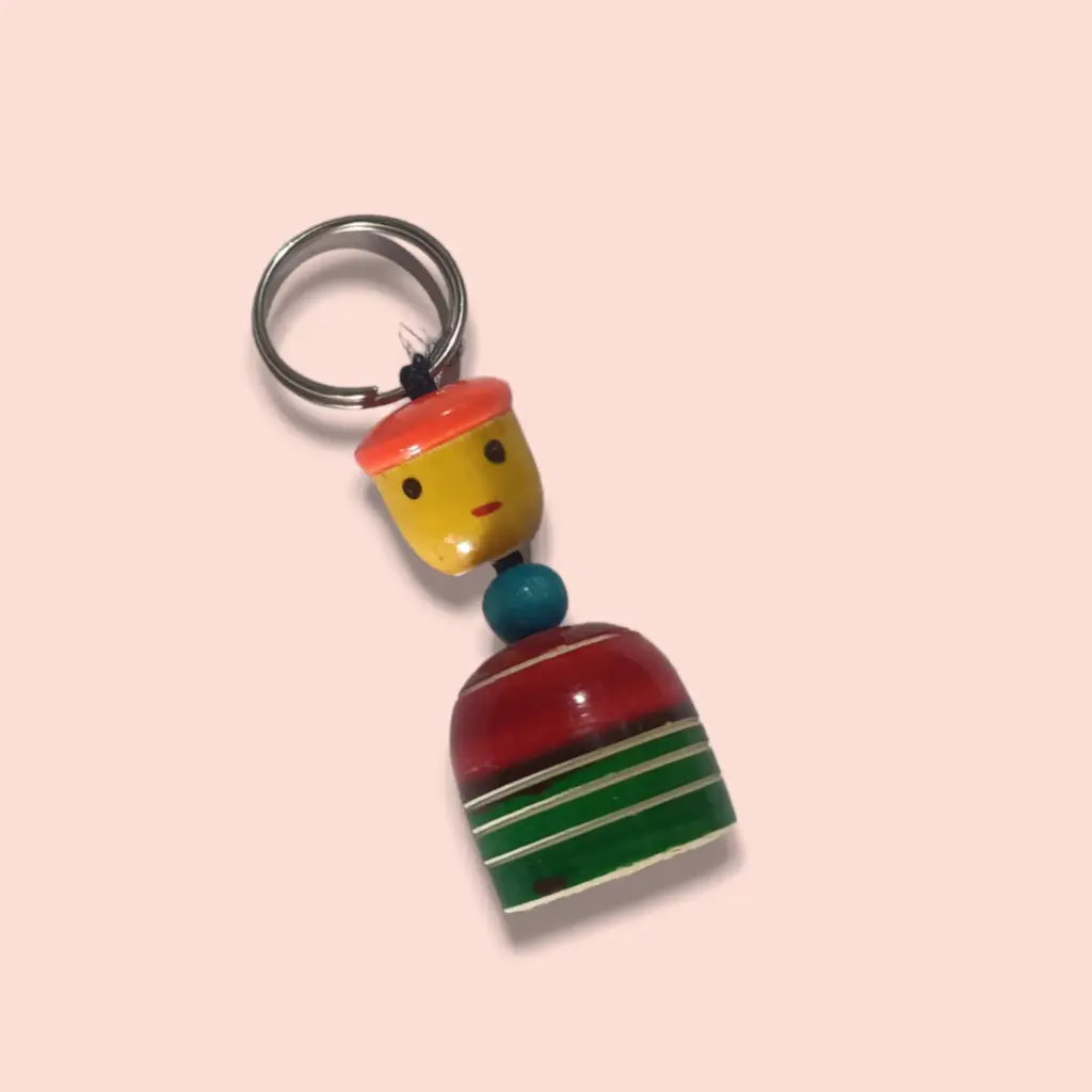 Keychain with doll