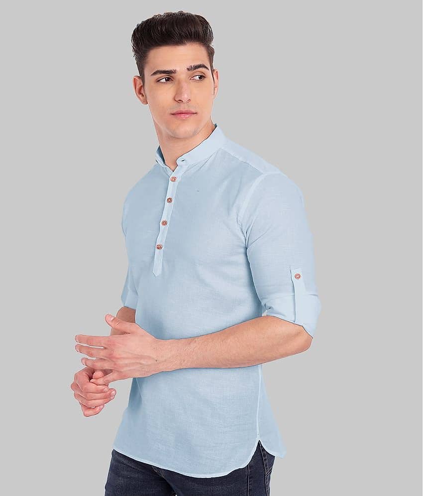 Vida Loca - Maroon Cotton Slim Fit Men's Casual Shirt ( Pack of 1 ) view 2