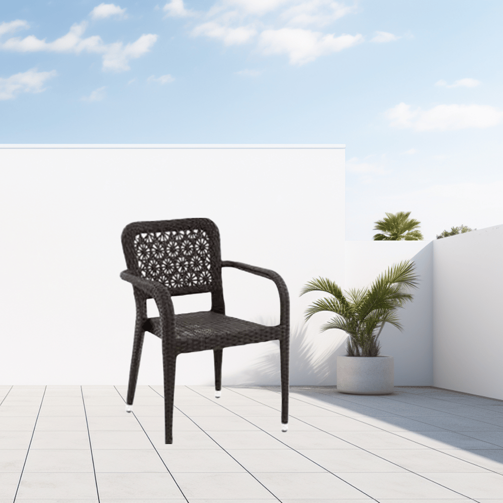 ARENA OUTDOOR RATTAN CHAIR MPOC 19 PVC RATTAN view 2