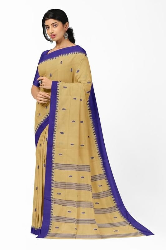 APCO Handloom - Women's Rahajmundry Pure Cotton Grey Handloom Saree (Angara Handloom Saree) 28 view 2