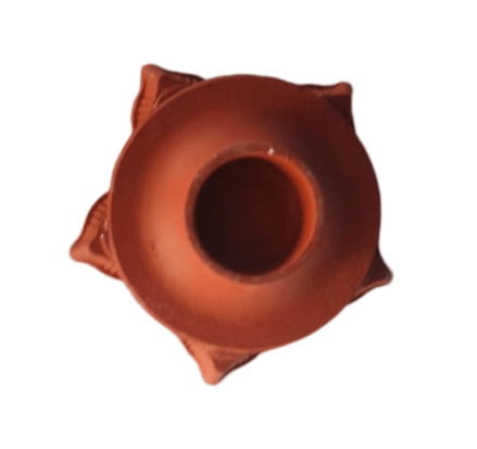 Handmade Clay Diya for Diwali Decoration - Decorative Items pack of 2 view 2
