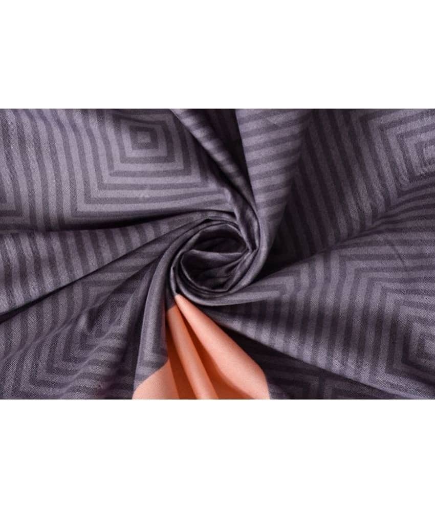 Apala Microfiber Double Bedsheet ( Gray ) view 2