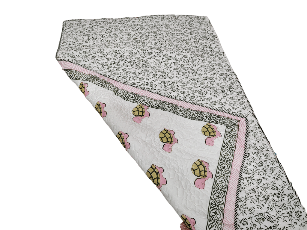 Nirjhari Crafts Handmade Baby Quilt view 2