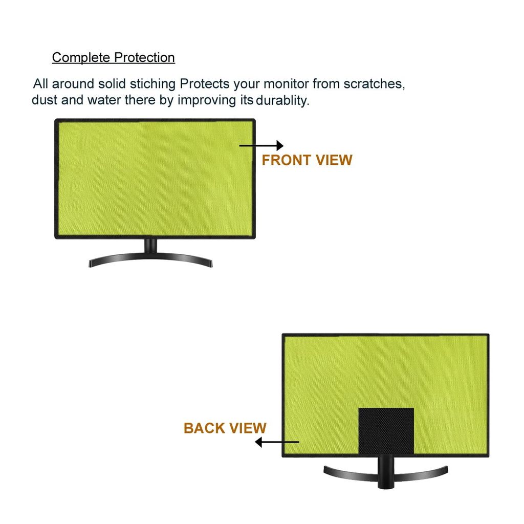 PalaP Super Premium Dust Proof Monitor Cover for LG 34 inches Monitor (Green) view 2