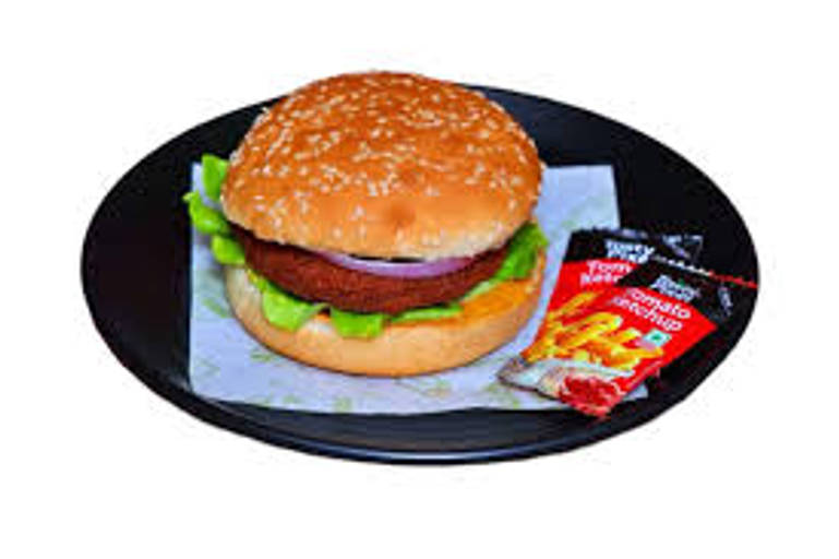 Veg surprise burger