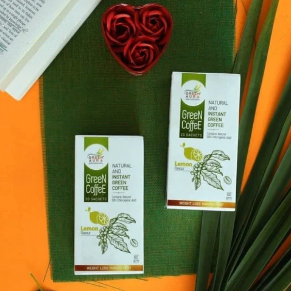 Green Aura Instant Green coffee - 60 gm view 2