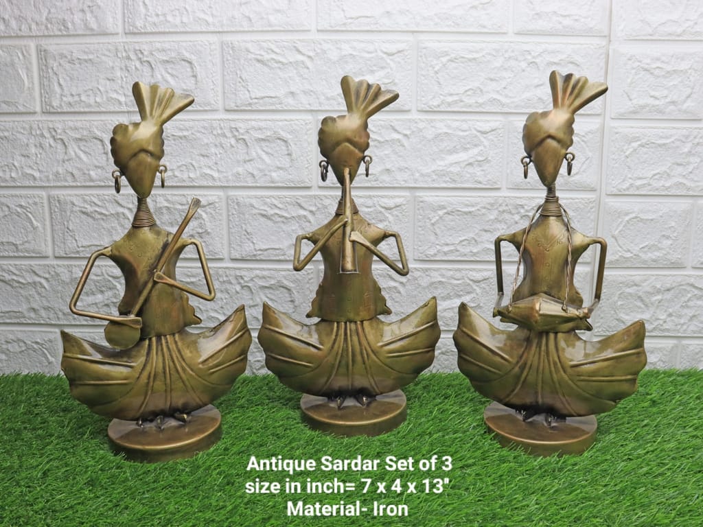 Iron Sardar Musician Home Decorative view 2