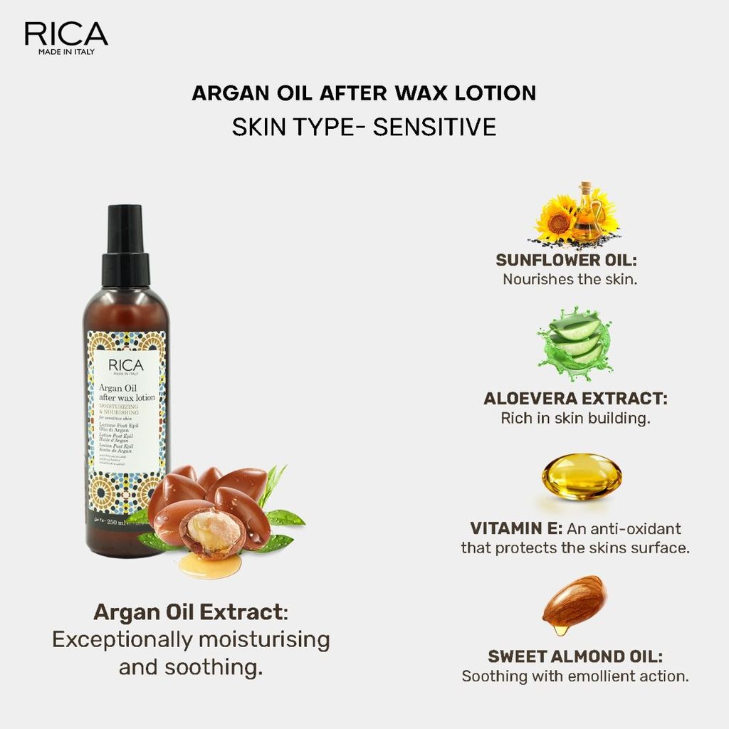 Rica Argan After Wax Lotion (250 ml) view 2