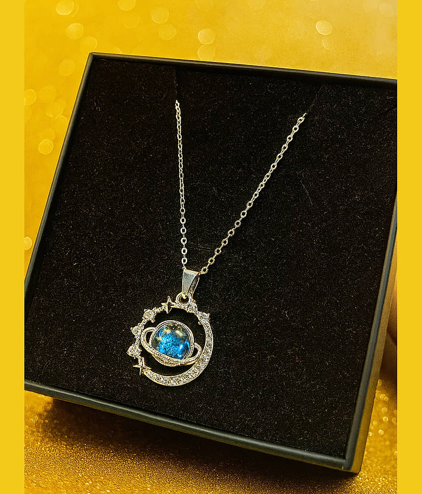 SHANKH-KRIVA Silver Pendant ( Pack of 1 ) view 2