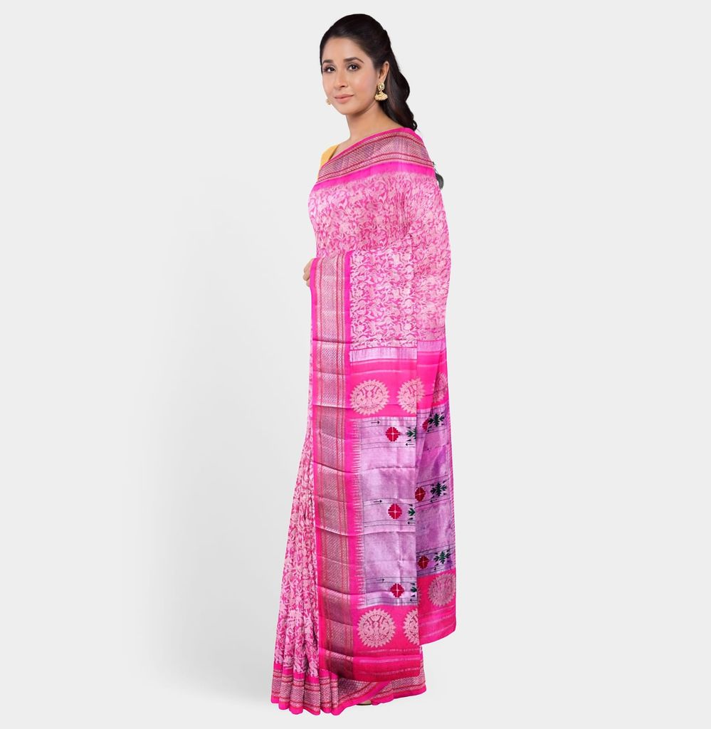 Malabar Pattu Saree view 2