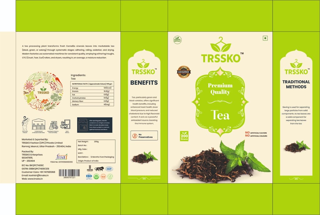 TRSSKO Premium Wellness Tea – Steeped in Purity view 2