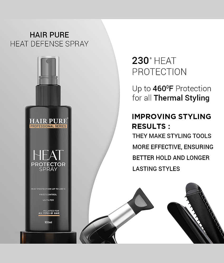 Hair Pure Heat protector Hair Sprays 100 mL view 2