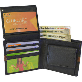 My Pac Db Vogue Rfid Protected Genuine Leather Wallet Black -Brown C11599-12S view 2
