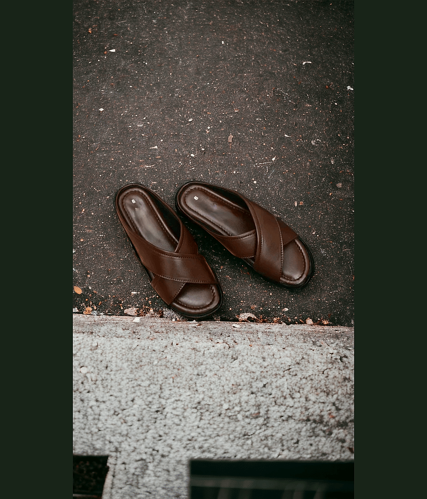 INFINITRENZ - Brown Men's Sandals view 2