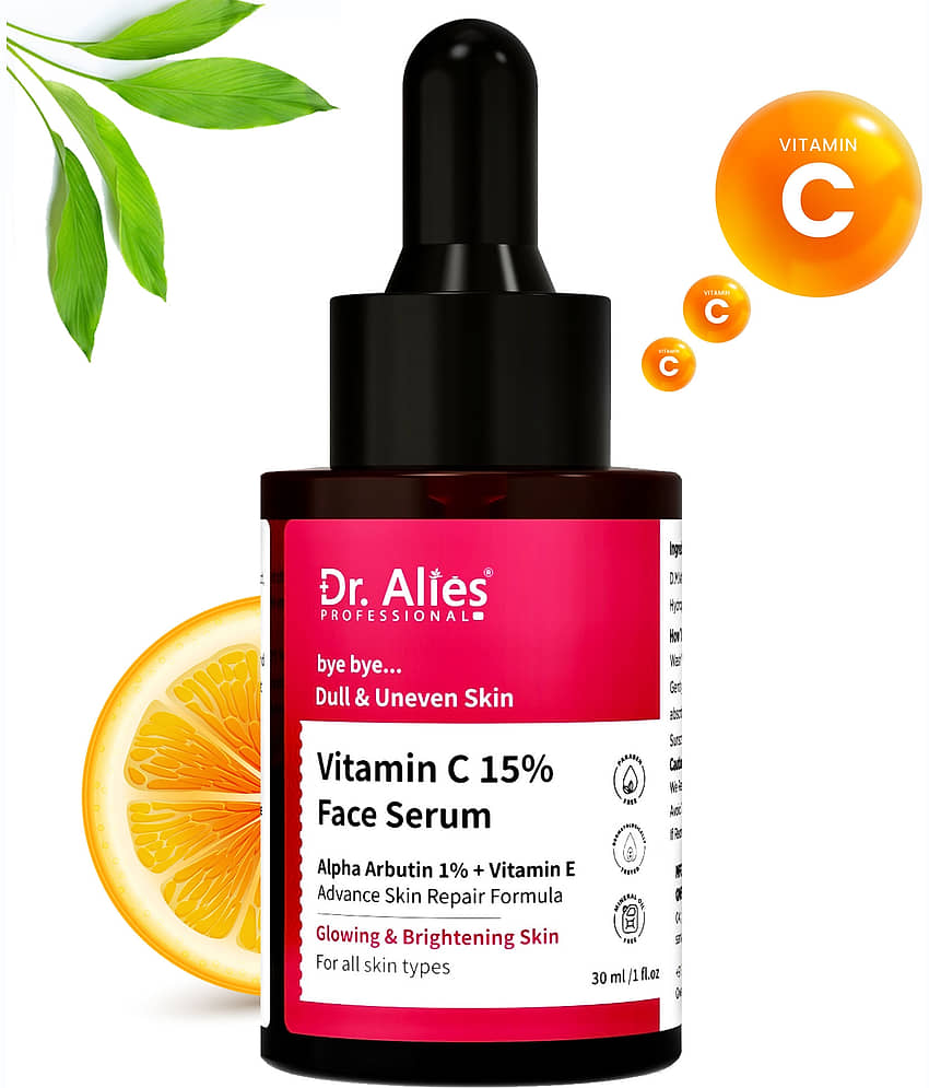 Dr. Alies Professional Face Serum Vitamin C Uneven Skin Toning For All Skin Type ( Pack of 1 )