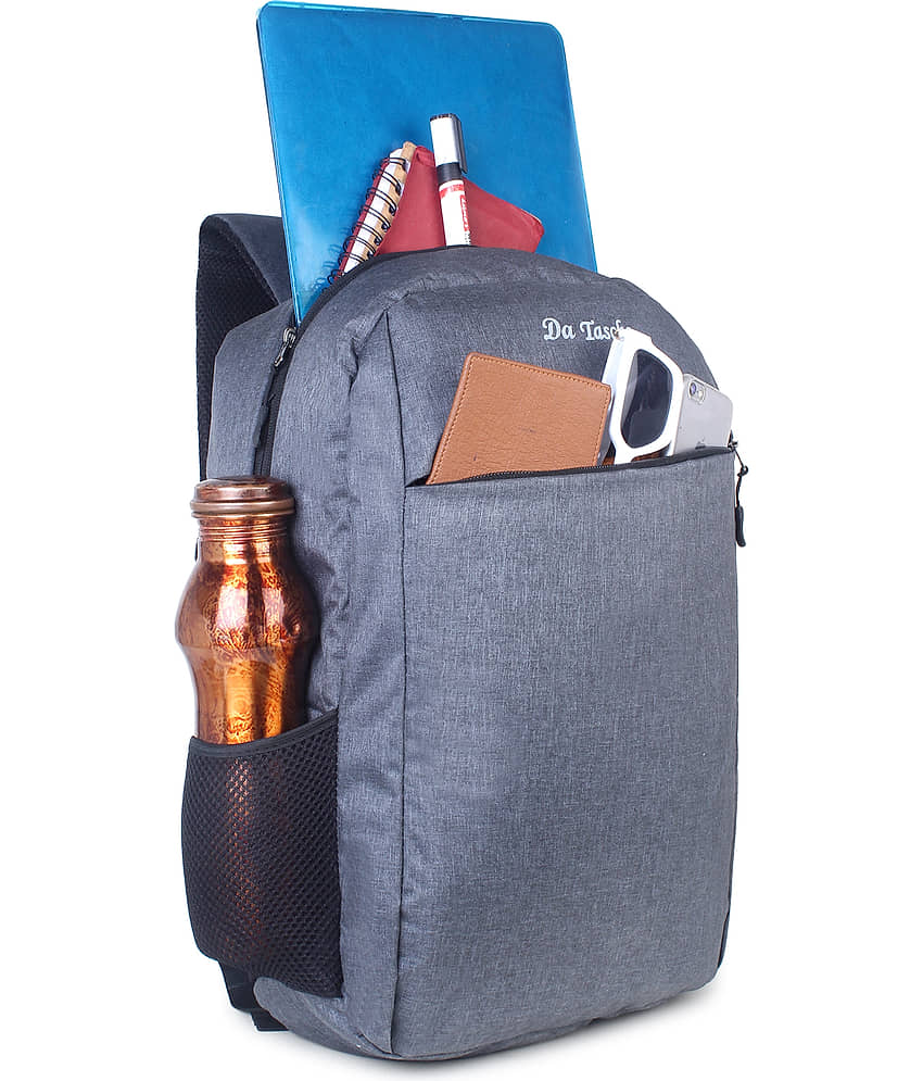 Da Tasche 20 Ltrs Grey Laptop Bags view 2