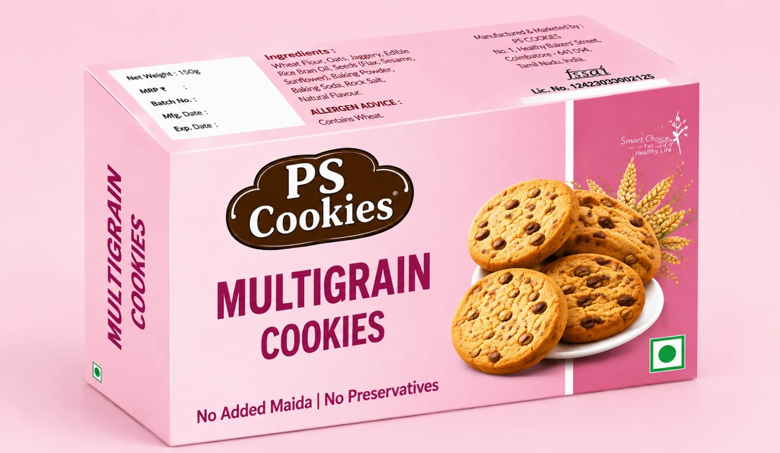 MULTIGRAIN COOKIES
