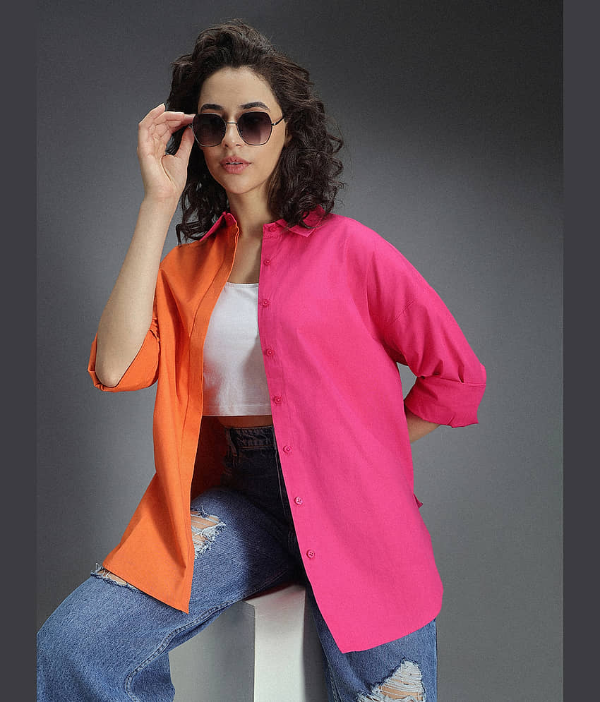High Star Women Regular Jacket ( Orange ) view 2