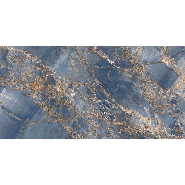 Orientbell Floor Tiles PGVT Royal Opera Blue 2 PCS view 2