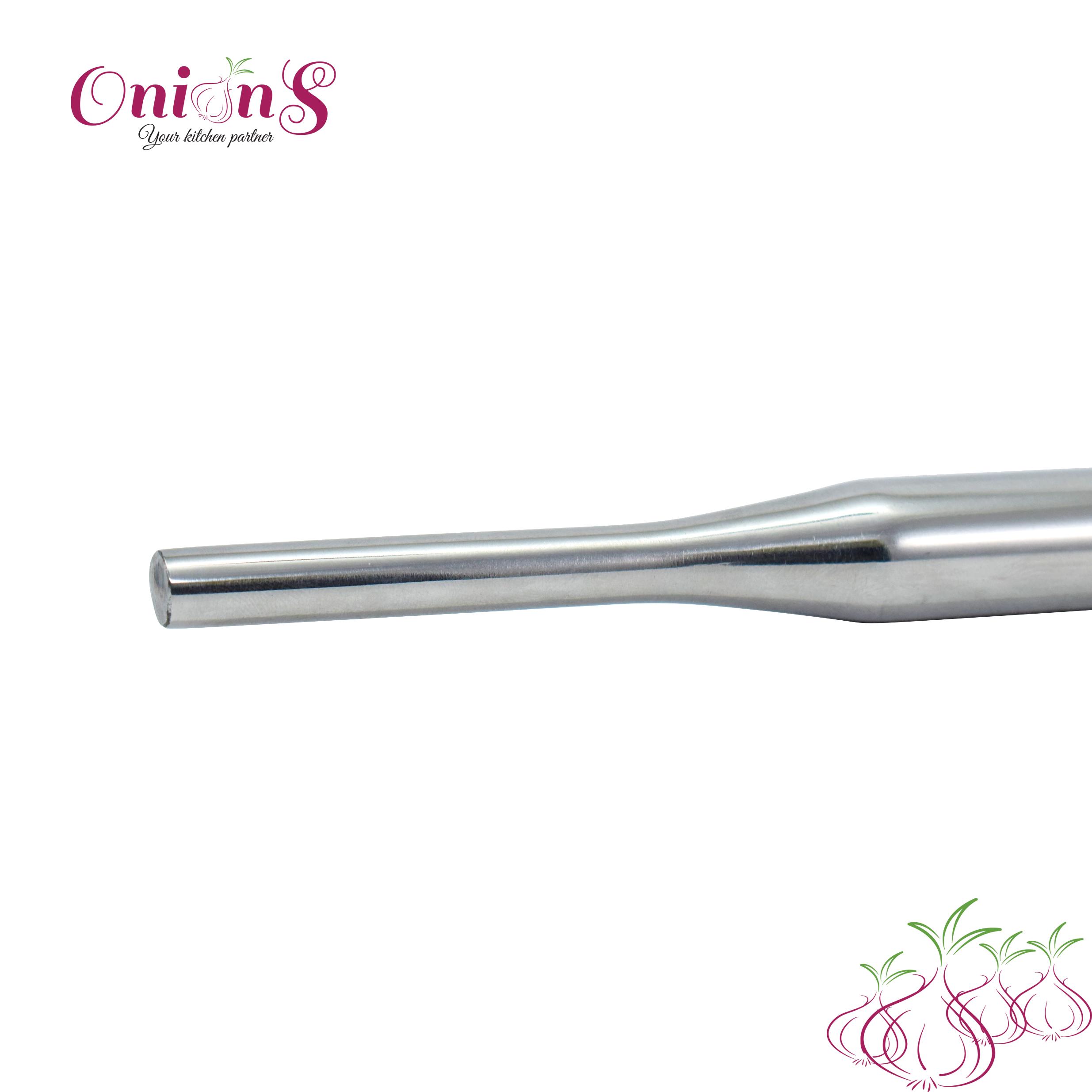 Onions Stainless Steel Belan Rolling Pin for Kitchen | Stainless Steel Belan for Roti| Chapati Roti view 2