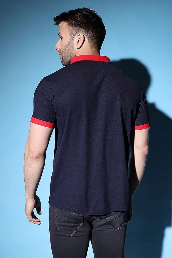 Polo-Collar Neck T-Shirt for Men view 2