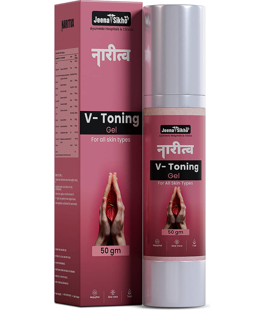 Jeena Sikho Naritva V Toning Gel |For Daily Intimate Hygiene Routine | Suitable for All Skin Types, 50 Gm