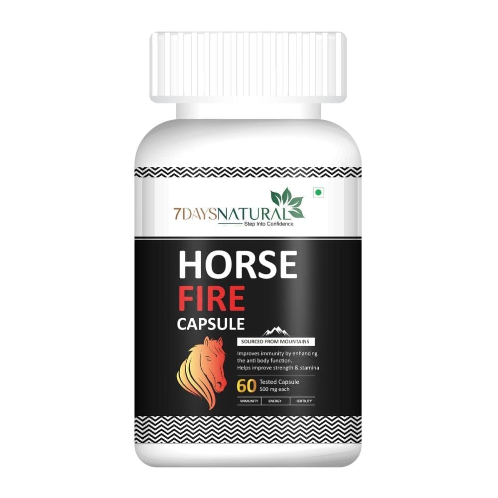 Horse Fire Capsule shilajit | Ayurvedic Stamina Booster | 7Days Natural view 2