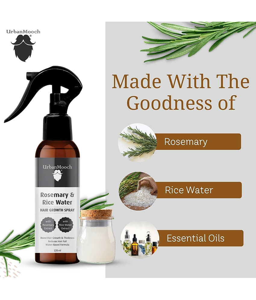 UrbanMooch Rosemary Water Hair Growth Spray Hair Sprays 100 mL view 2