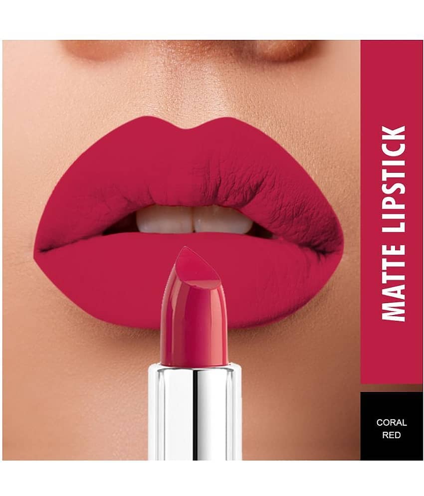 Swiss Beauty Matte Lipstick (Velvet Maroon), 3.8gm view 2