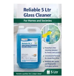 Relaible Glass cleaner 5 LTR Can