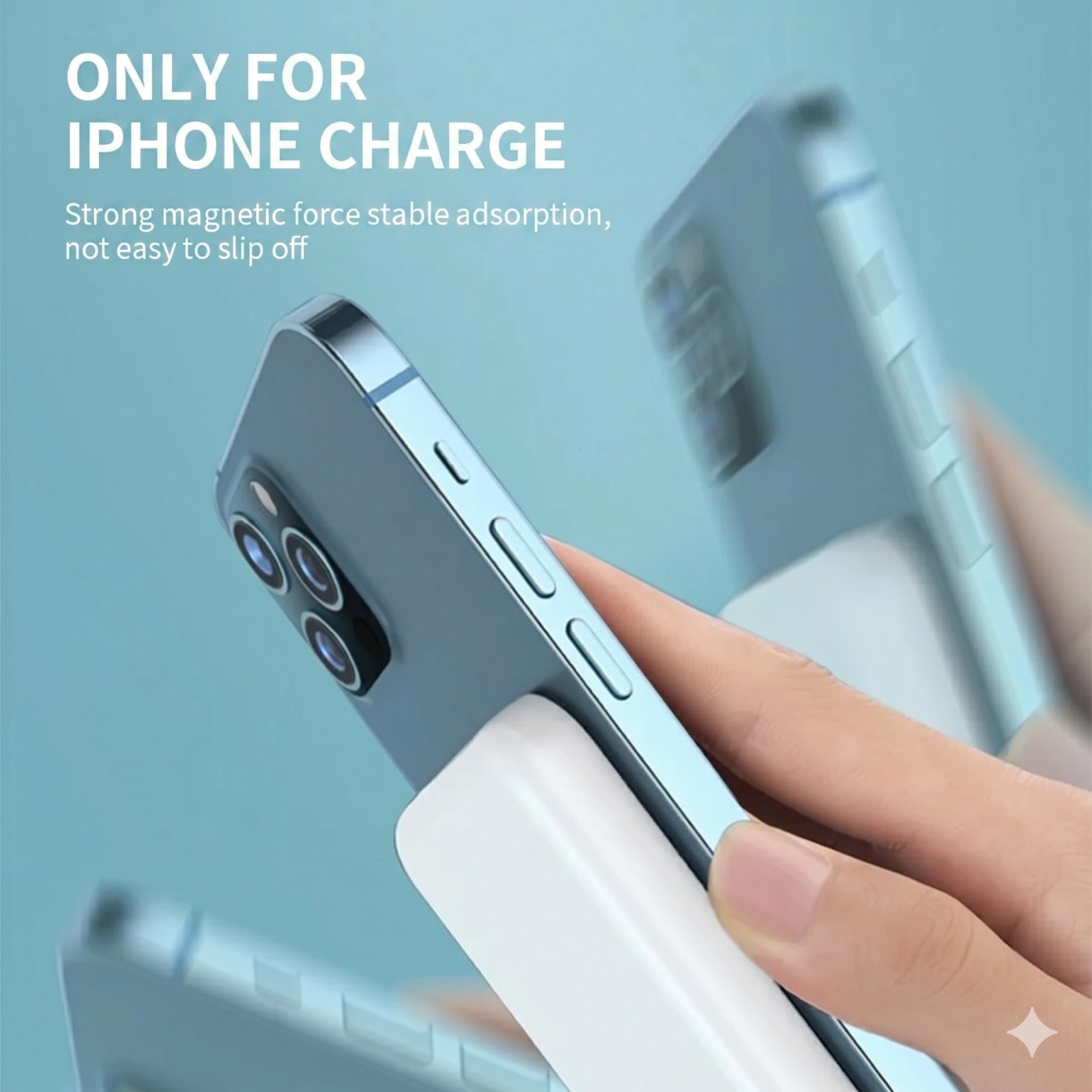 AMYTEL 5000 mAh Wireless Power Bank (5 W, Quick Charge 3.0) (WHITE, Lithium Polymer) view 2