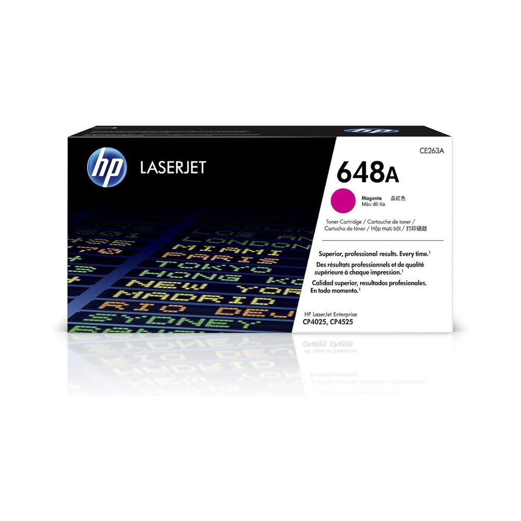 HP 648A Magenta Original LaserJet Toner Cartridge (CE263A) view 2