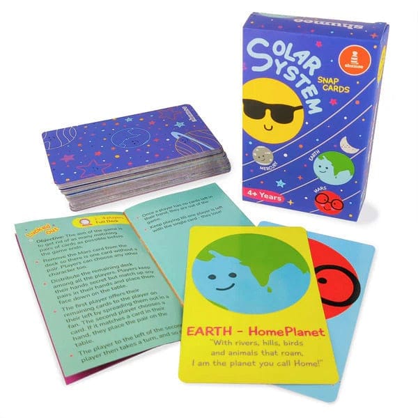 Solar System Snap Cards (52 Cards) for Kids 3+ | Space Learning Game | Develops Language, Memory & Cognitive Skills view 2